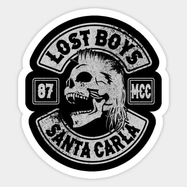 Lost boys Santa Carla Motorcycle Club MCC Sticker by BOEC Gear